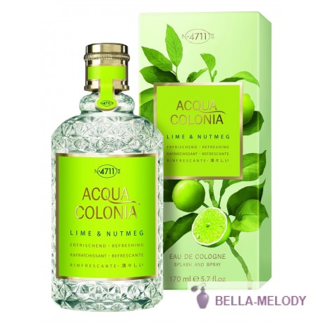 Maurer & Wirtz 4711 Acqua Colonia Lime & Nutmeg 22